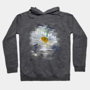 Hand painted Beautiful Daisy -Vintage Daisy-Spring Flowers Daisy Hoodie